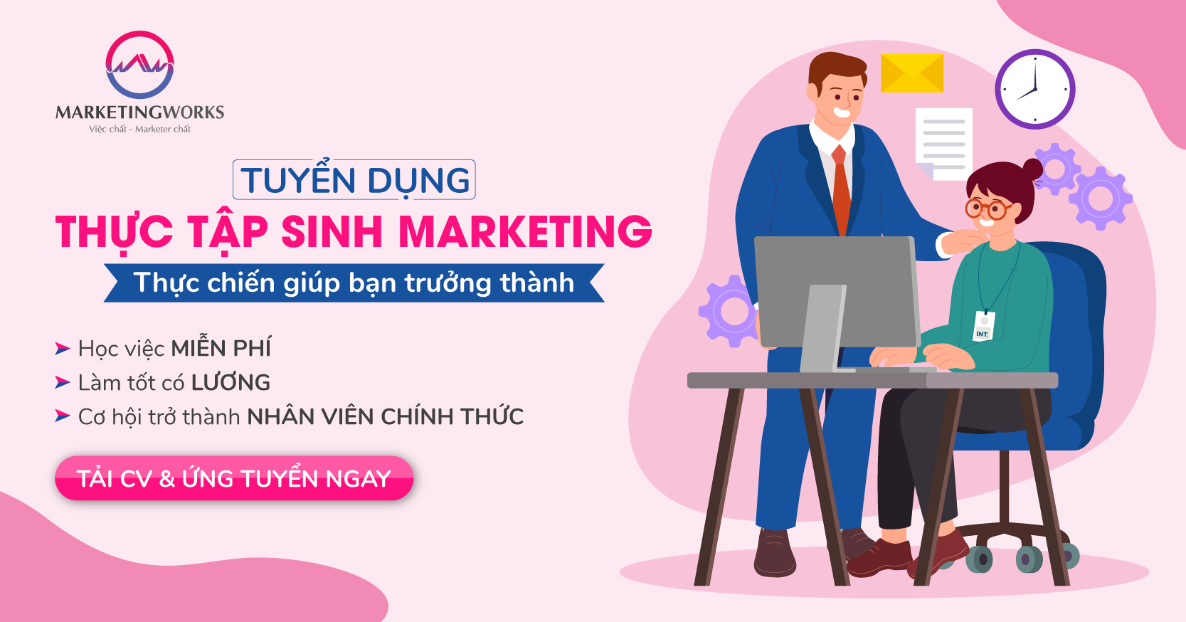 Tuyển dụng trợ lý social media executive thực tập sinh 0 việc làm NGON ...