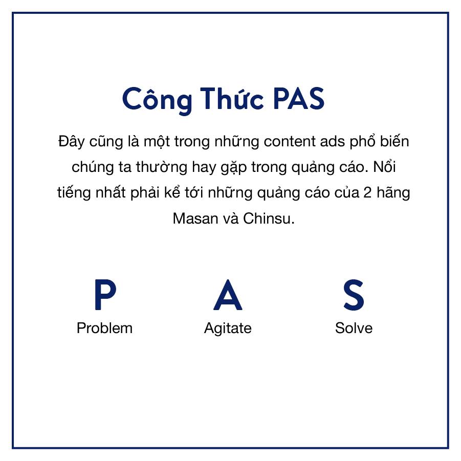 PAS là gì Áp dụng công thức PAS trong Copywriting